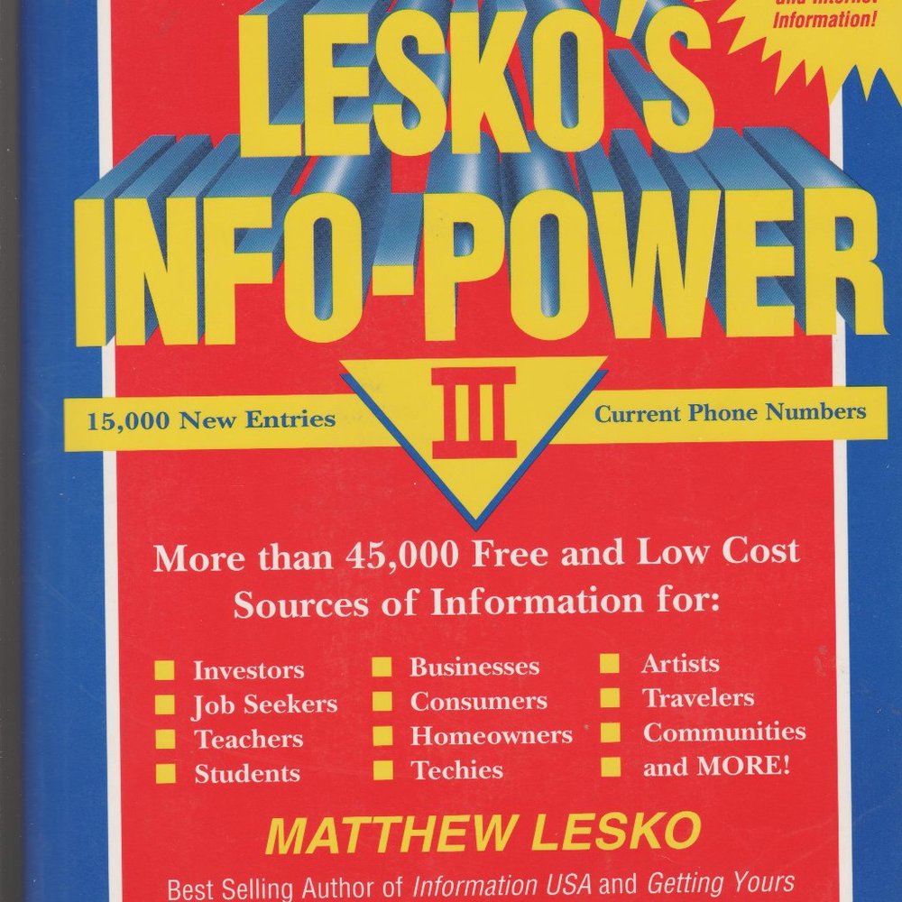 Matthew Lesko Ifo Power #3